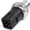 Trinary HVAC Switch UAC Automatic Push Black-0
