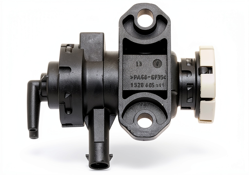 Installing Diesel Pressure Converter Valve Generic Black on a garage workbench