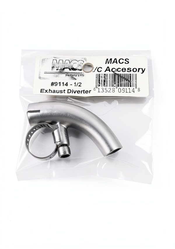 Macs Products Exhaust Diverter Valve 1/2" Automotive-0