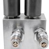Summit Hydraulics HM2-08 SBC 6‑Port Hydraulic Manifold 0.5" Barb-3