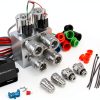 Yoursme Hydraulic Multiplier 3 Port Tractor Valve Silver Model-0