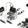Summit Hydraulics HM2-08 SBC 6‑Port Hydraulic Manifold 0.5" Barb-1